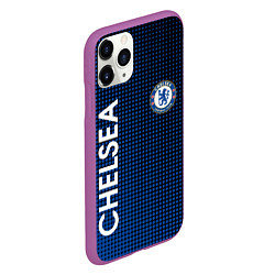 Чехол iPhone 11 Pro матовый CHELSEA, цвет: 3D-фиолетовый — фото 2