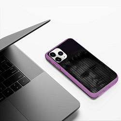 Чехол iPhone 11 Pro матовый As We Can Billy grey, цвет: 3D-фиолетовый — фото 2