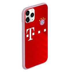 Чехол iPhone 11 Pro матовый FC Bayern Munchen, цвет: 3D-розовый — фото 2