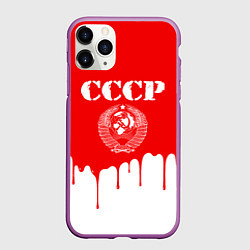 Чехол iPhone 11 Pro матовый СССР