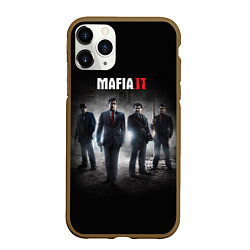 Чехол iPhone 11 Pro матовый Mafia, цвет: 3D-коричневый