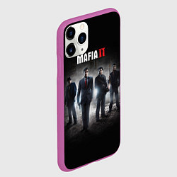 Чехол iPhone 11 Pro матовый Mafia, цвет: 3D-фиолетовый — фото 2
