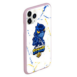 Чехол iPhone 11 Pro матовый BRAWL STARS CROW ВОРОН, цвет: 3D-розовый — фото 2