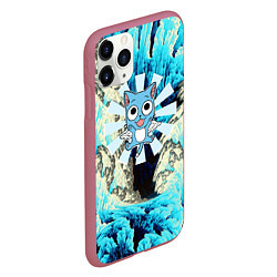 Чехол iPhone 11 Pro матовый Fairy Tail, цвет: 3D-малиновый — фото 2