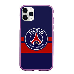 Чехол iPhone 11 Pro матовый PSG, цвет: 3D-фиолетовый