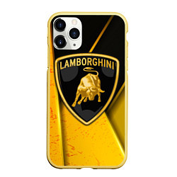 Чехол iPhone 11 Pro матовый Lamborghini