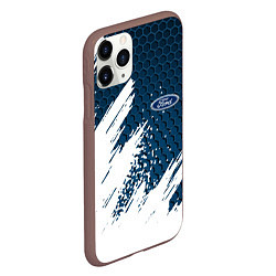 Чехол iPhone 11 Pro матовый FORD, цвет: 3D-коричневый — фото 2