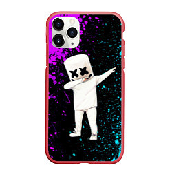 Чехол iPhone 11 Pro матовый MARSHMELLO, цвет: 3D-красный