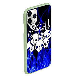 Чехол iPhone 11 Pro матовый DARK SOULS, цвет: 3D-салатовый — фото 2