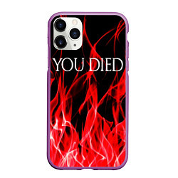 Чехол iPhone 11 Pro матовый YOU DIED