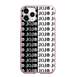 Чехол iPhone 11 Pro матовый JoJo Bizarre Adventure, цвет: 3D-розовый
