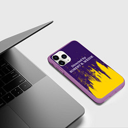 Чехол iPhone 11 Pro матовый Directed by ROBERT B WEIDE, цвет: 3D-фиолетовый — фото 2