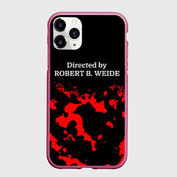 Чехол iPhone 11 Pro матовый Directed by ROBERT B WEIDE, цвет: 3D-малиновый