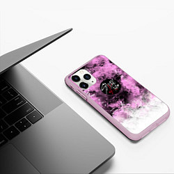 Чехол iPhone 11 Pro матовый Stray kids, цвет: 3D-розовый — фото 2