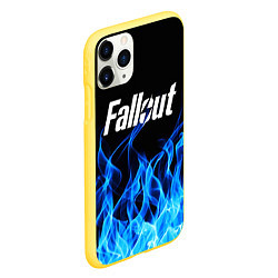 Чехол iPhone 11 Pro матовый FALLOUT, цвет: 3D-желтый — фото 2