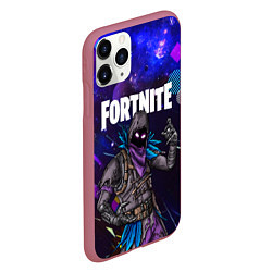 Чехол iPhone 11 Pro матовый FORTNITE x RAVEN, цвет: 3D-малиновый — фото 2