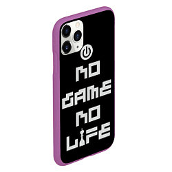 Чехол iPhone 11 Pro матовый NO GAME NO LIFE, цвет: 3D-фиолетовый — фото 2