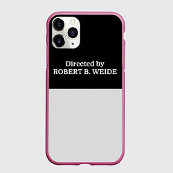 Чехол iPhone 11 Pro матовый Directed by ROBERT B WEIDE, цвет: 3D-малиновый