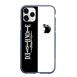 Чехол iPhone 11 Pro матовый Death Note, цвет: 3D-серый
