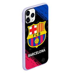 Чехол iPhone 11 Pro матовый BARCELONA БАРСЕЛОНА, цвет: 3D-светло-сиреневый — фото 2