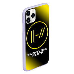 Чехол iPhone 11 Pro матовый TWENTY ONE PILOTS 21 PILOTS, цвет: 3D-светло-сиреневый — фото 2