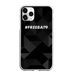 Чехол iPhone 11 Pro матовый FREEBAT9, цвет: 3D-белый
