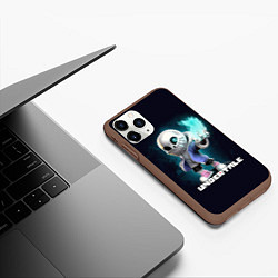 Чехол iPhone 11 Pro матовый UNDERTALE, цвет: 3D-коричневый — фото 2