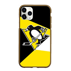 Чехол iPhone 11 Pro матовый Pittsburgh Penguins Exclusive