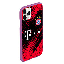 Чехол iPhone 11 Pro матовый BAYERN MUNCHEN БАВАРИЯ, цвет: 3D-фиолетовый — фото 2