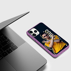 Чехол iPhone 11 Pro матовый Sqwoz bab, цвет: 3D-фиолетовый — фото 2
