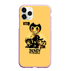 Чехол iPhone 11 Pro матовый Bendy And The Ink Machine