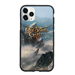 Чехол iPhone 11 Pro матовый Baldurs Gate, цвет: 3D-черный