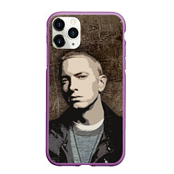 Чехол iPhone 11 Pro матовый EMIN?M, цвет: 3D-фиолетовый