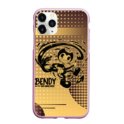 Чехол iPhone 11 Pro матовый BENDY AND THE INK MACHINE, цвет: 3D-розовый