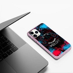 Чехол iPhone 11 Pro матовый SPICE RAMEN DESTINY 2, цвет: 3D-розовый — фото 2