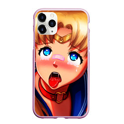 Чехол iPhone 11 Pro матовый SAILOR MOON AHEGAO, цвет: 3D-розовый