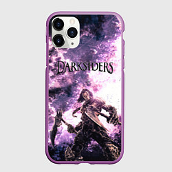 Чехол iPhone 11 Pro матовый Darksiders 2, цвет: 3D-фиолетовый