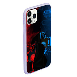 Чехол iPhone 11 Pro матовый CORONA, цвет: 3D-светло-сиреневый — фото 2