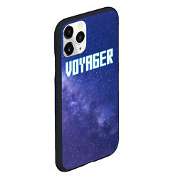 Чехол iPhone 11 Pro матовый Voyager, цвет: 3D-черный — фото 2