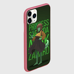 Чехол iPhone 11 Pro матовый Anak Zahard, цвет: 3D-малиновый — фото 2