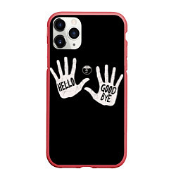 Чехол iPhone 11 Pro матовый Академия Амбрелла, цвет: 3D-красный