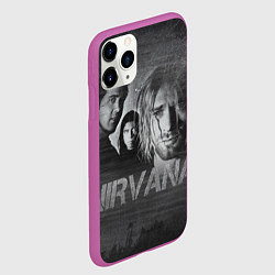 Чехол iPhone 11 Pro матовый Нирвана, цвет: 3D-фиолетовый — фото 2