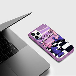 Чехол iPhone 11 Pro матовый The Queens Gambit, цвет: 3D-фиолетовый — фото 2