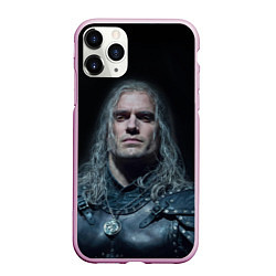 Чехол iPhone 11 Pro матовый Ведьмак 2 сезон, цвет: 3D-розовый