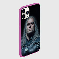 Чехол iPhone 11 Pro матовый Ведьмак 2 сезон, цвет: 3D-фиолетовый — фото 2