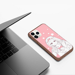 Чехол iPhone 11 Pro матовый Сон в замке демона, цвет: 3D-коричневый — фото 2