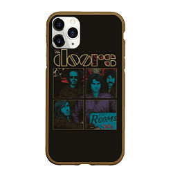 Чехол iPhone 11 Pro матовый The Doors, цвет: 3D-коричневый