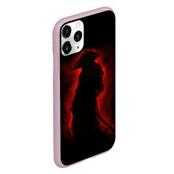 Чехол iPhone 11 Pro матовый Samurai, цвет: 3D-розовый — фото 2