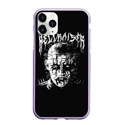 Чехол iPhone 11 Pro матовый Hellraiser, цвет: 3D-светло-сиреневый