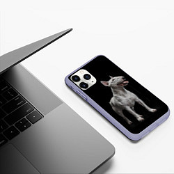 Чехол iPhone 11 Pro матовый Bully, цвет: 3D-светло-сиреневый — фото 2